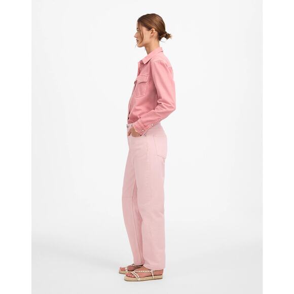 Madewell Women's The Darted Barrel-Leg Jeans Subtle Blossom Size 27 NWT - Picture 3 of 16